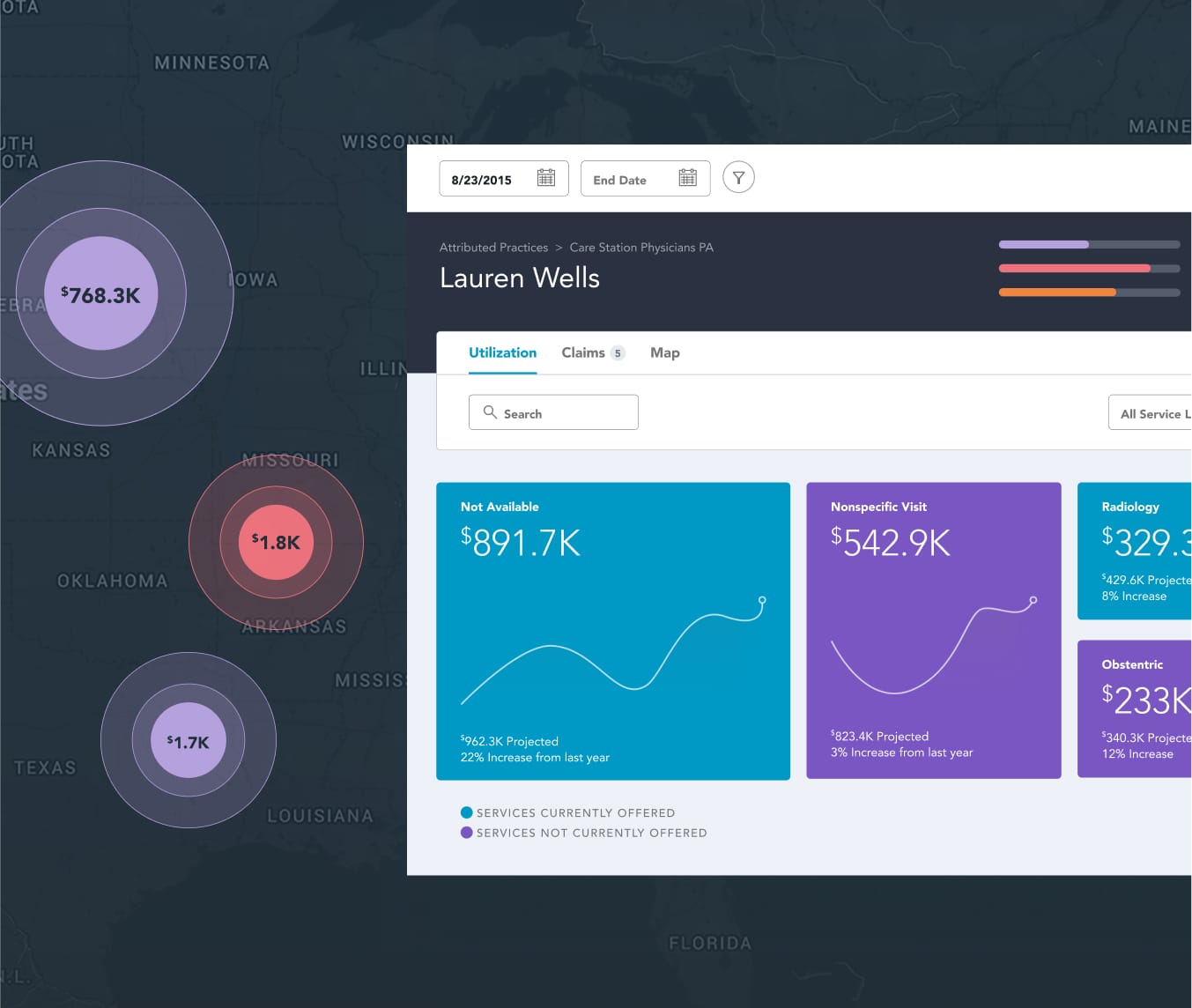 Aetna’s custom healthcare analytics solution design.