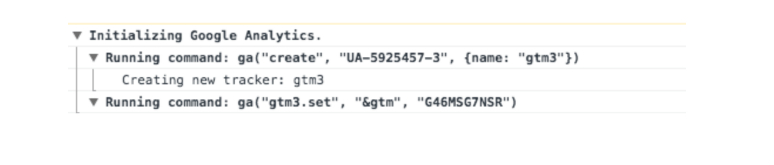 Google Analytics Debug